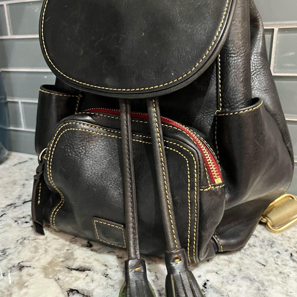 Leather Backpack - Picture 12 of 13